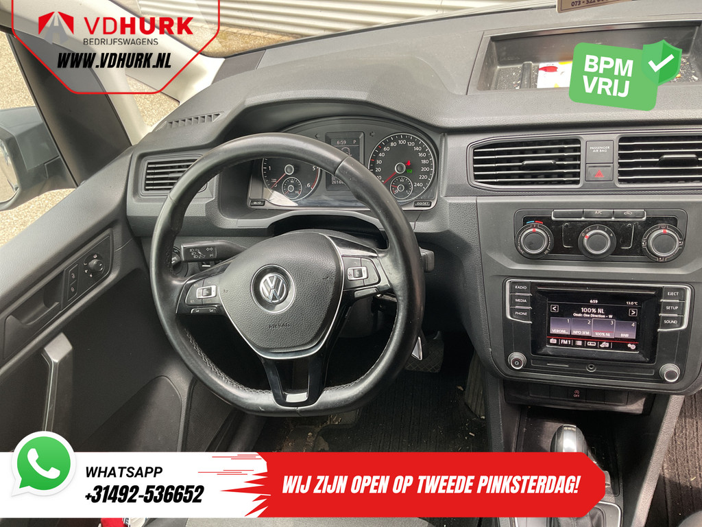 Volkswagen Caddy Maxi Bestelbus 2.0 TDI 100 pk DSG Aut. APK 1-'27/ Riem-V.V/ Xenon/ Imperiaal/ LMV/ Cruise/ Airco/ PDC 11