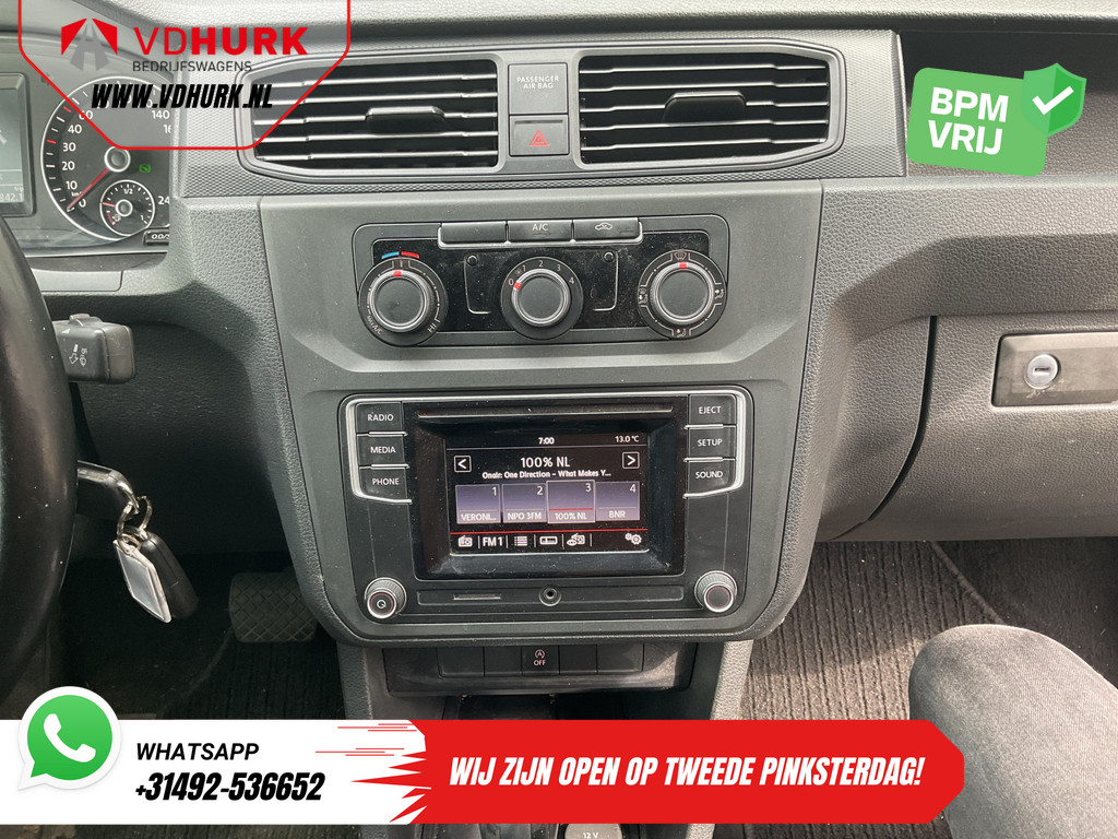 Volkswagen Caddy Maxi Bestelbus 2.0 TDI 100 pk DSG Aut. APK 1-'27/ Riem-V.V/ Xenon/ Imperiaal/ LMV/ Cruise/ Airco/ PDC 12