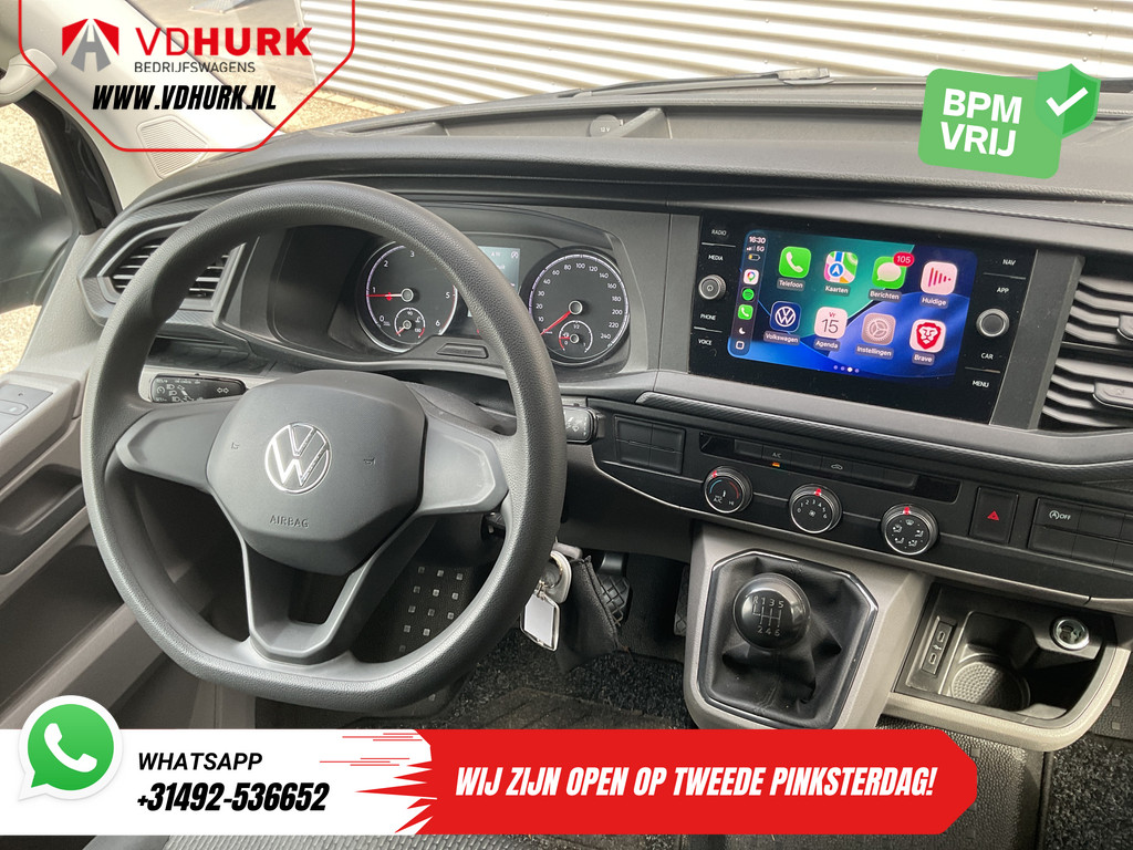Volkswagen Transporter Bestelbus 2.0 TDI 150 pk Carplay/ 2.5t Trekverm./ Airco/ Navi/ Cruise/ Sidebars/ PDC/ DAB/ Trekhaak 11
