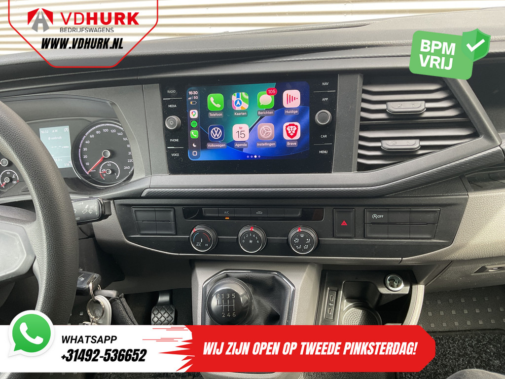 Volkswagen Transporter Bestelbus 2.0 TDI 150 pk Carplay/ 2.5t Trekverm./ Airco/ Navi/ Cruise/ Sidebars/ PDC/ DAB/ Trekhaak 12