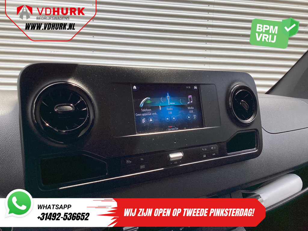 Mercedes-Benz Sprinter Bestelbus 317 CDI Aut. L2H2 LED/ Adapt.Cruise/ Standkachel/ Stoelverw./ Carplay/ Camera/ Trekhaak 13