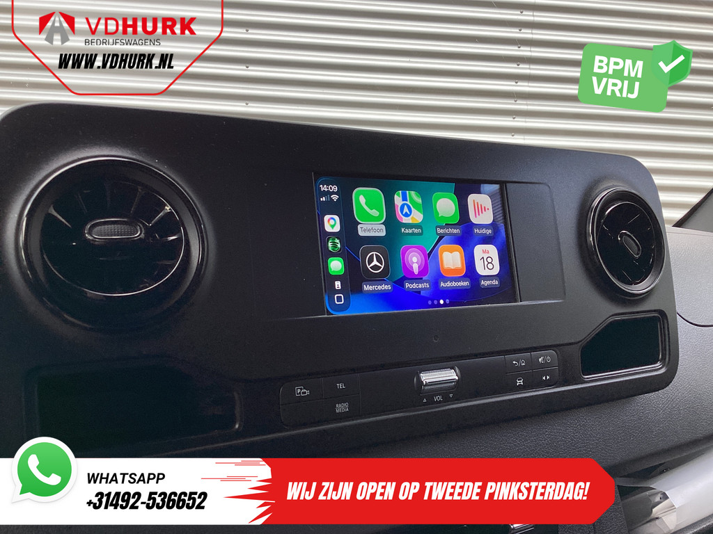Mercedes-Benz Sprinter Bestelbus 317 CDI Aut. L2H2 LED/ Adapt.Cruise/ Standkachel/ Stoelverw./ Carplay/ Camera/ Trekhaak 16