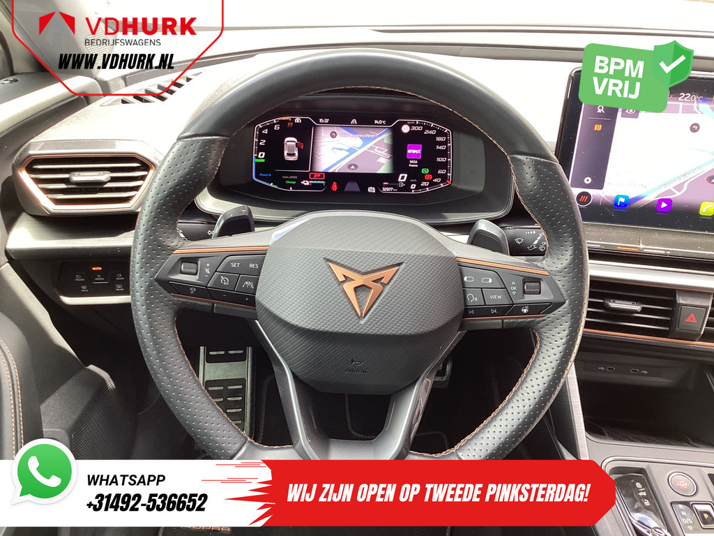 CUPRA Formentor SUV 1.4 e-Hybrid 245 pk Copper Edition Pano/ Standkachel/ Stoelverw./ Carplay/ Navi/ Matrix/ Adapt.Cruise/ Camera/ Stuurverw./ 19''  14