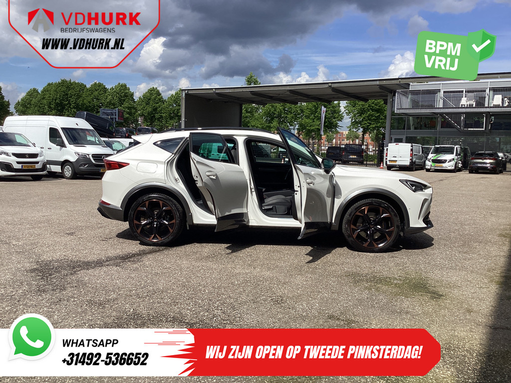 CUPRA Formentor SUV 1.4 e-Hybrid 245 pk Copper Edition Pano/ Standkachel/ Stoelverw./ Carplay/ Navi/ Matrix/ Adapt.Cruise/ Camera/ Stuurverw./ 19''  5