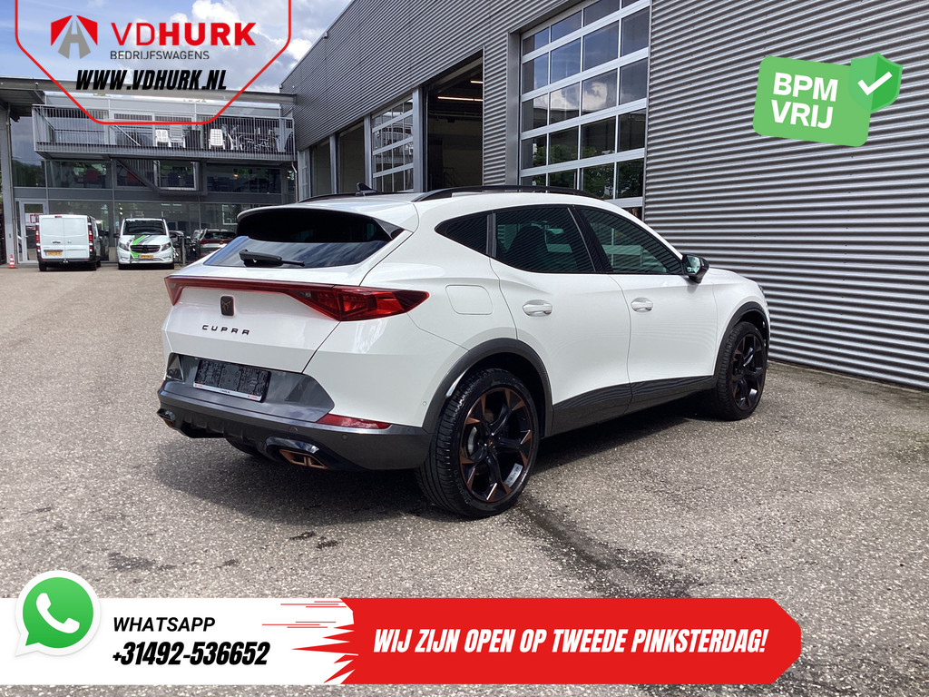 CUPRA Formentor SUV 1.4 e-Hybrid 245 pk Copper Edition Pano/ Standkachel/ Stoelverw./ Carplay/ Navi/ Matrix/ Adapt.Cruise/ Camera/ Stuurverw./ 19''  9