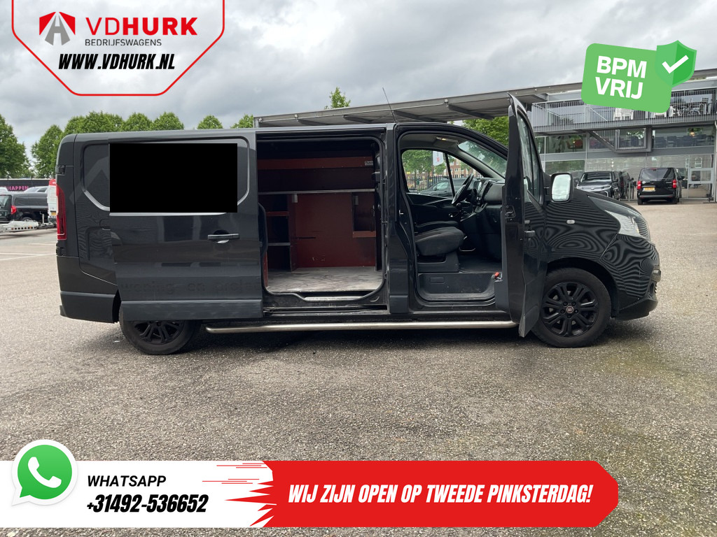 Fiat Talento Bestelbus 1.6 MJ EcoJet 145 pk Climate/ 270Gr.Deuren/ Navi/ Cruise/ Camera/ Sidebars/ 17”LMV/ PDC/ Trekhaak 4