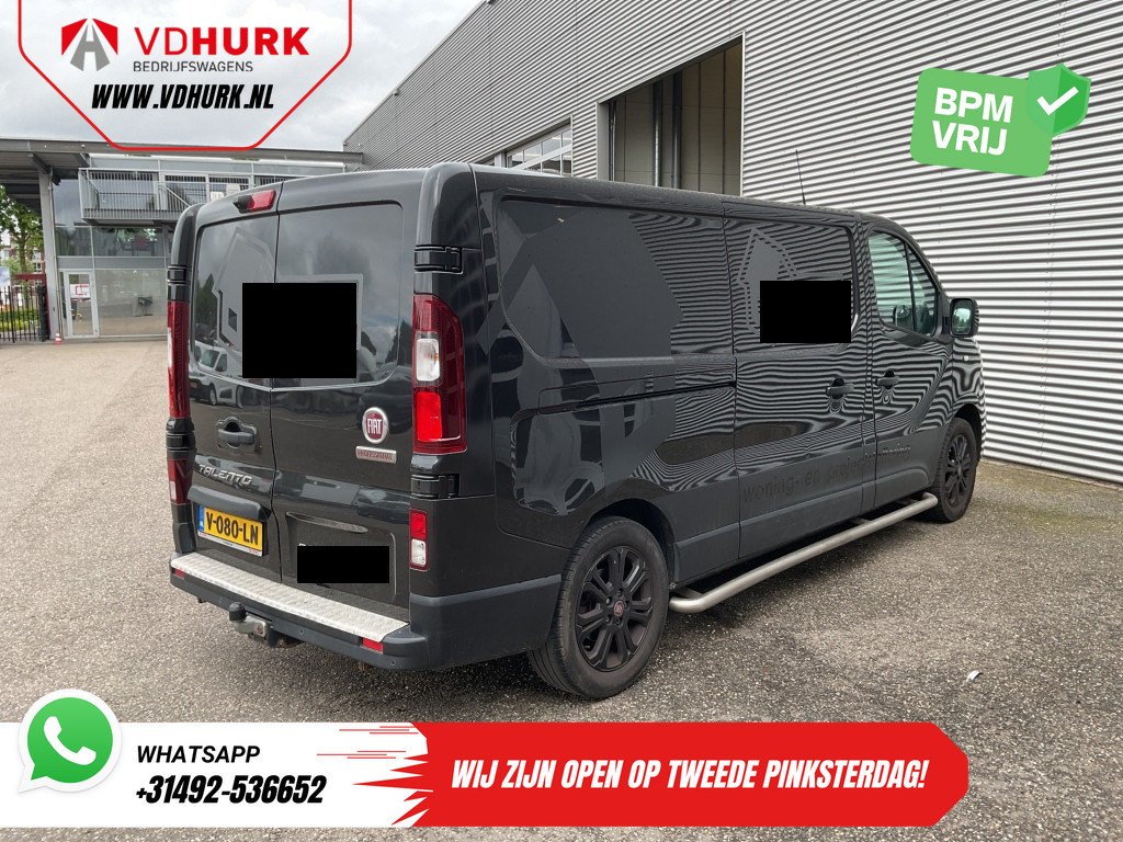 Fiat Talento Bestelbus 1.6 MJ EcoJet 145 pk Climate/ 270Gr.Deuren/ Navi/ Cruise/ Camera/ Sidebars/ 17”LMV/ PDC/ Trekhaak 9
