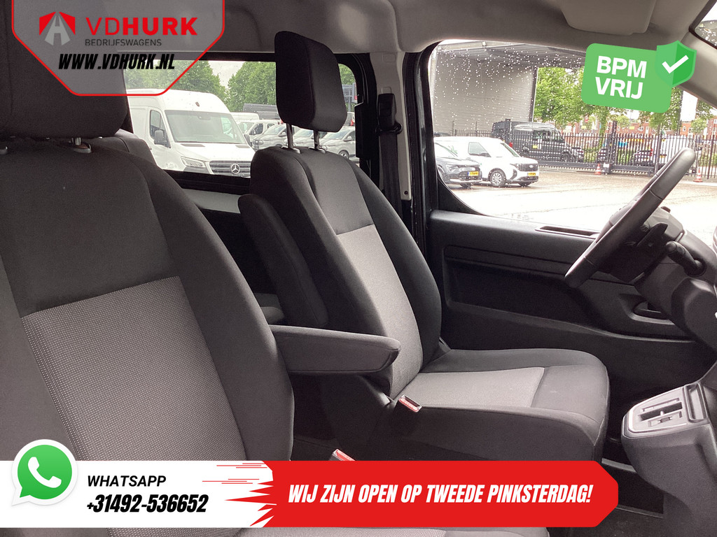 Opel Vivaro Bestelbus 2.0 180 pk Aut. DC Dubbel Cabine 2xSchuifdeur/ 2.5t.Trekverm./ Afn.Trekhaak/ Climate/ Carplay/ Stoelverw./ Stuurverw./ Navi/ Cam 12