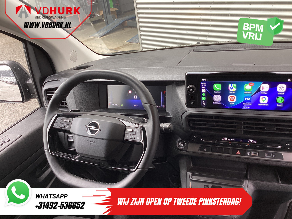 Opel Vivaro Bestelbus 2.0 180 pk Aut. DC Dubbel Cabine 2xSchuifdeur/ 2.5t.Trekverm./ Afn.Trekhaak/ Climate/ Carplay/ Stoelverw./ Stuurverw./ Navi/ Cam 14
