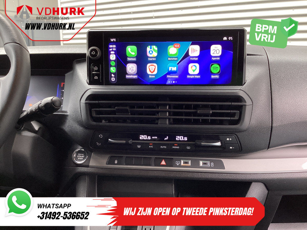 Opel Vivaro Bestelbus 2.0 180 pk Aut. DC Dubbel Cabine 2xSchuifdeur/ 2.5t.Trekverm./ Afn.Trekhaak/ Climate/ Carplay/ Stoelverw./ Stuurverw./ Navi/ Cam 15