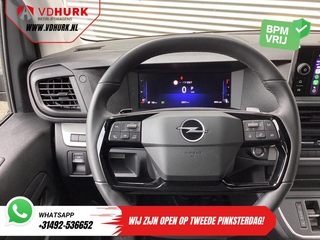 Opel Vivaro Bestelbus 2.0 180 pk Aut. DC Dubbel Cabine 2xSchuifdeur/ 2.5t.Trekverm./ Afn.Trekhaak/ Climate/ Carplay/ Stoelverw./ Stuurverw./ Navi/ Cam 16