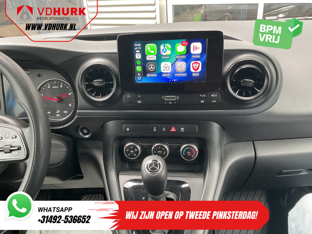 Mercedes-Benz Citan Bestelbus 112 CDI Aut. LED/ Carplay/ 3Pers./ Stoelverw./ Cruise/ Camera/ DAB 12