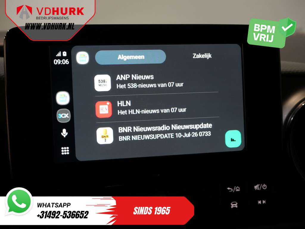 Mercedes-Benz Citan Bestelbus 112 CDI Aut. LED/ Carplay/ 3Pers./ Stoelverw./ Cruise/ Camera/ DAB 22