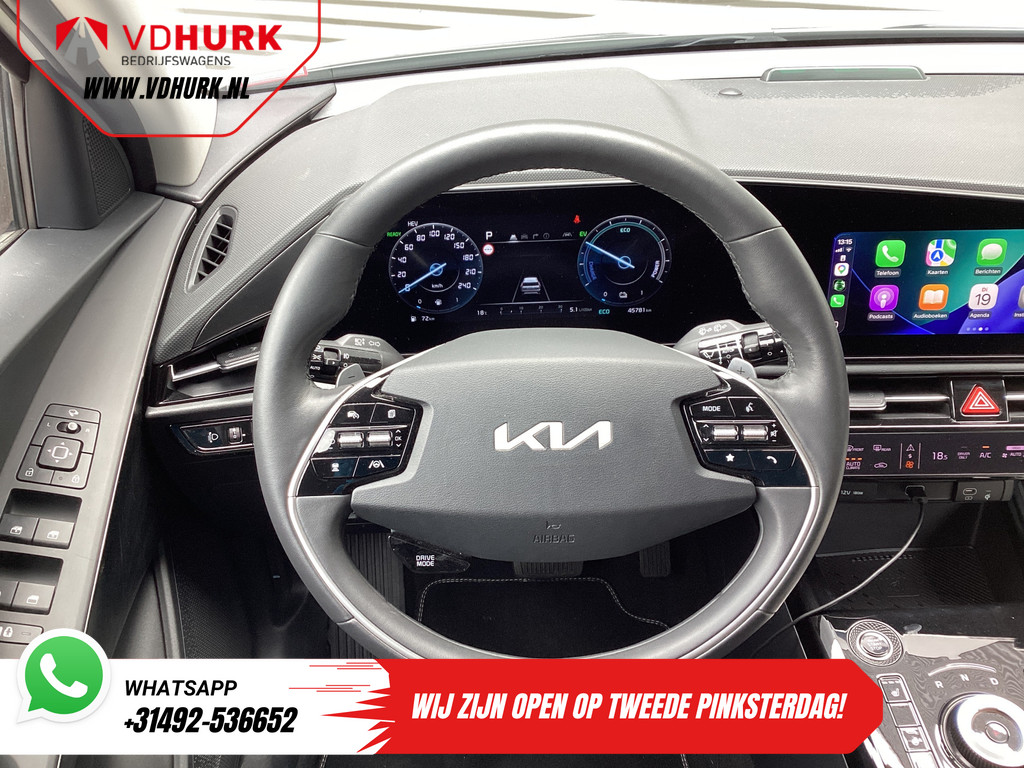 Kia Niro SUV 1.6 GDi PHEV LED/ Adapt.Cruise/ Elek.Stoel/ Stoelverw./ Stuurverw./ Virtual Cockpit/ Carplay/ Navi/ Camera/ Climate 13