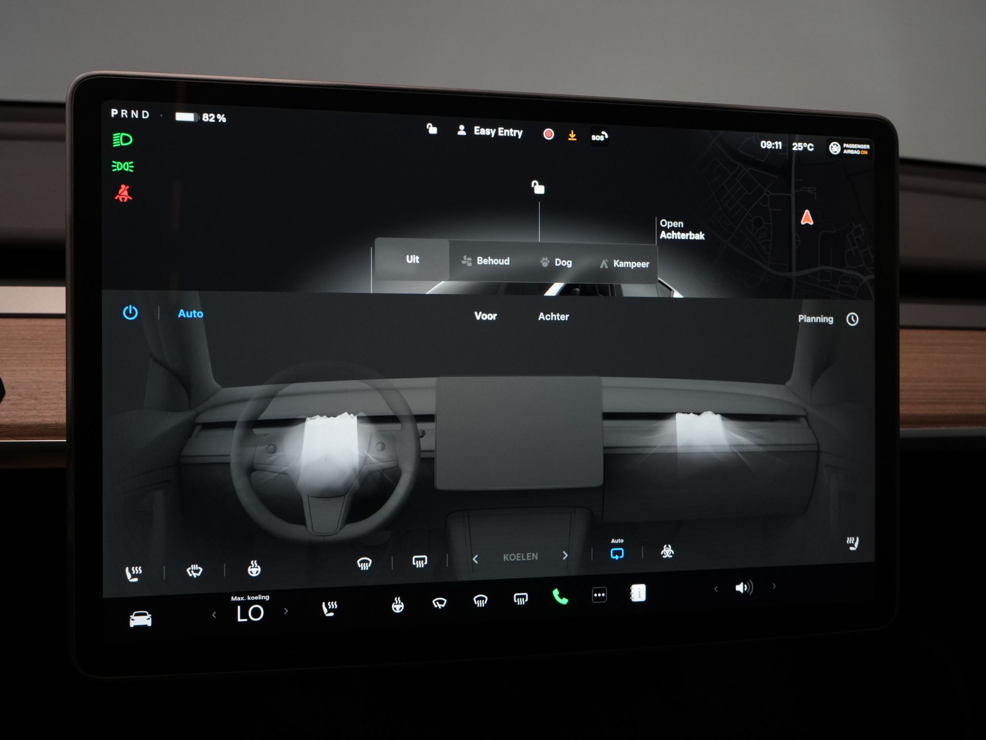 Tesla Model Y SUV Long Range AWD 75 kWh 540 km WLTP MARGE SOH 92%/ Pano/ Warmtepomp/ Adapt.Cruise/ Memory/ Elek.klep/ Stoelverw./ Navi/ 360 camera 21