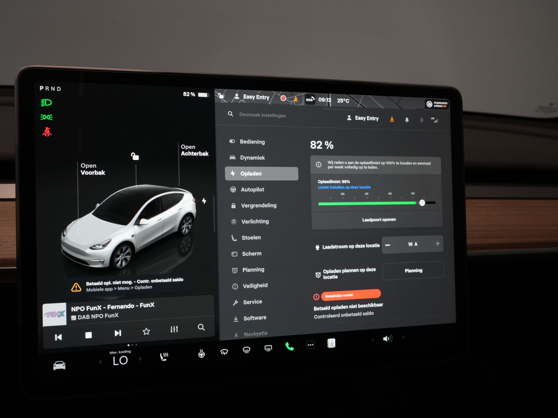 Tesla Model Y SUV Long Range AWD 75 kWh 540 km WLTP MARGE SOH 92%/ Pano/ Warmtepomp/ Adapt.Cruise/ Memory/ Elek.klep/ Stoelverw./ Navi/ 360 camera 23