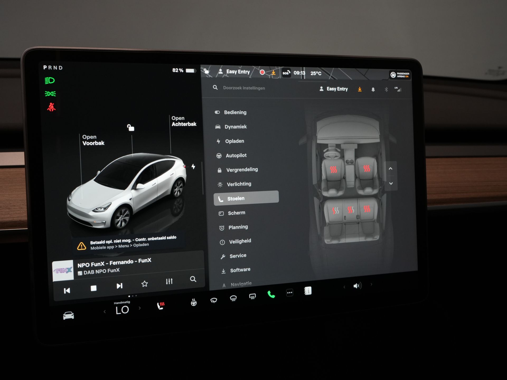 Tesla Model Y SUV Long Range AWD 75 kWh 540 km WLTP MARGE SOH 92%/ Pano/ Warmtepomp/ Adapt.Cruise/ Memory/ Elek.klep/ Stoelverw./ Navi/ 360 camera 25