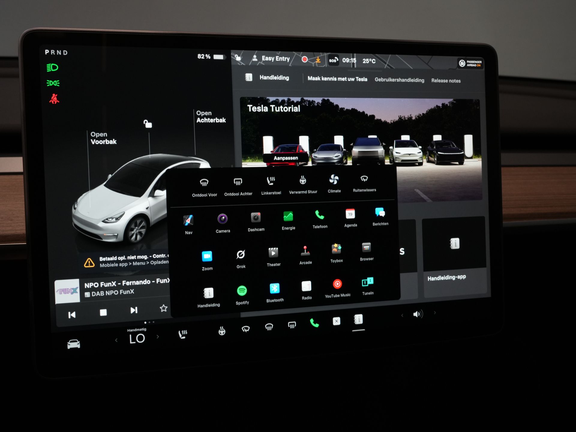 Tesla Model Y SUV Long Range AWD 75 kWh 540 km WLTP MARGE SOH 92%/ Pano/ Warmtepomp/ Adapt.Cruise/ Memory/ Elek.klep/ Stoelverw./ Navi/ 360 camera 26