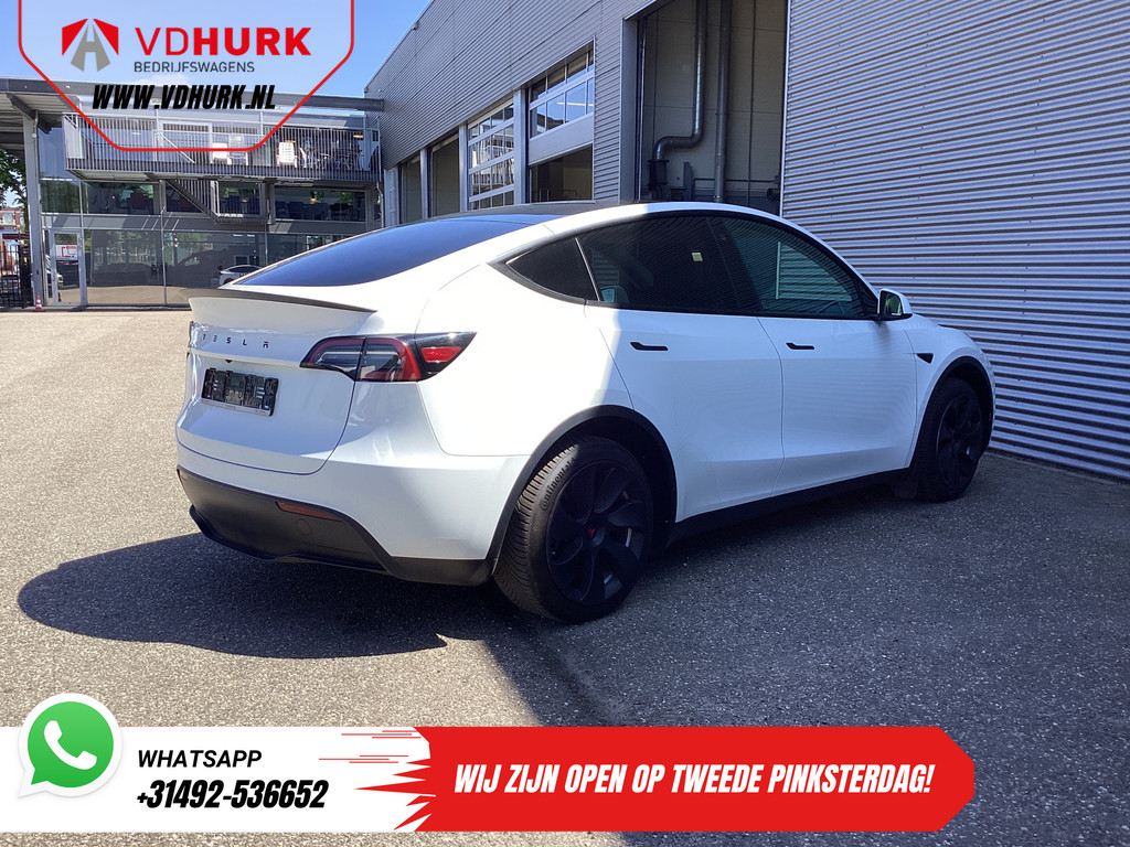 Tesla Model Y SUV Long Range AWD 75 kWh 540 km WLTP MARGE SOH 92%/ Pano/ Warmtepomp/ Adapt.Cruise/ Memory/ Elek.klep/ Stoelverw./ Navi/ 360 camera 8