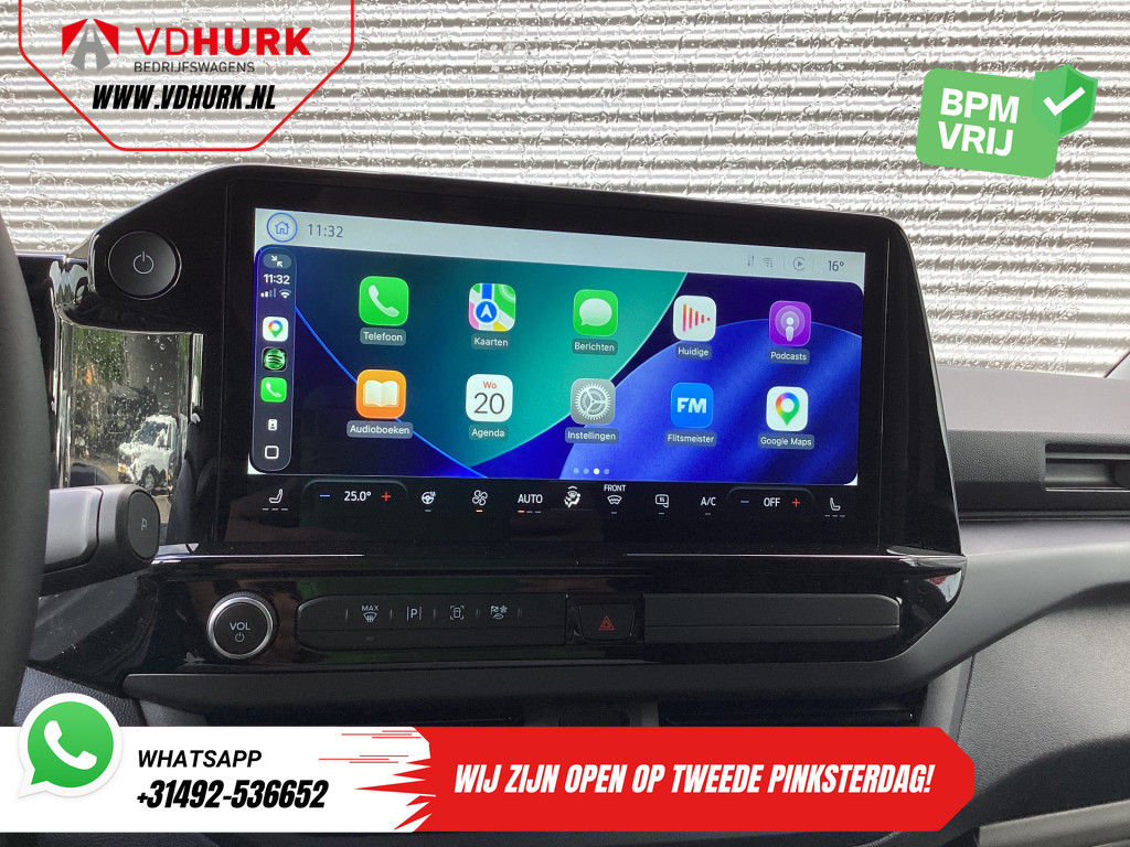 Ford E-Transit Custom Bestelbus Sport L2 330km WLTP LED/ 2x Schuifdeur/ Adapt.Cruise/ Elek.Stoel/ Standkachel/ Stoelverw./ Carplay/ Navi/ Camera/ Climate/ 19” L 14
