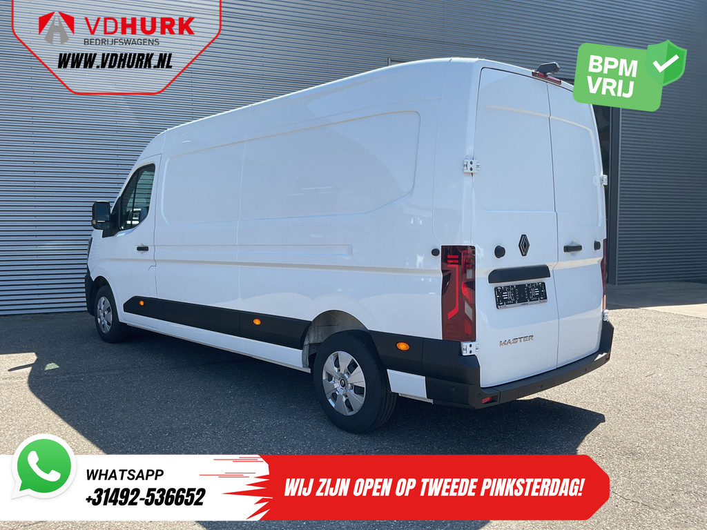 Renault Master Bestelbus 2.3 dCi 150 pk L3H2 LED/ Carplay/ 270Gr.Deuren/ Airco/ Camera/ Cruise/ PDC 1