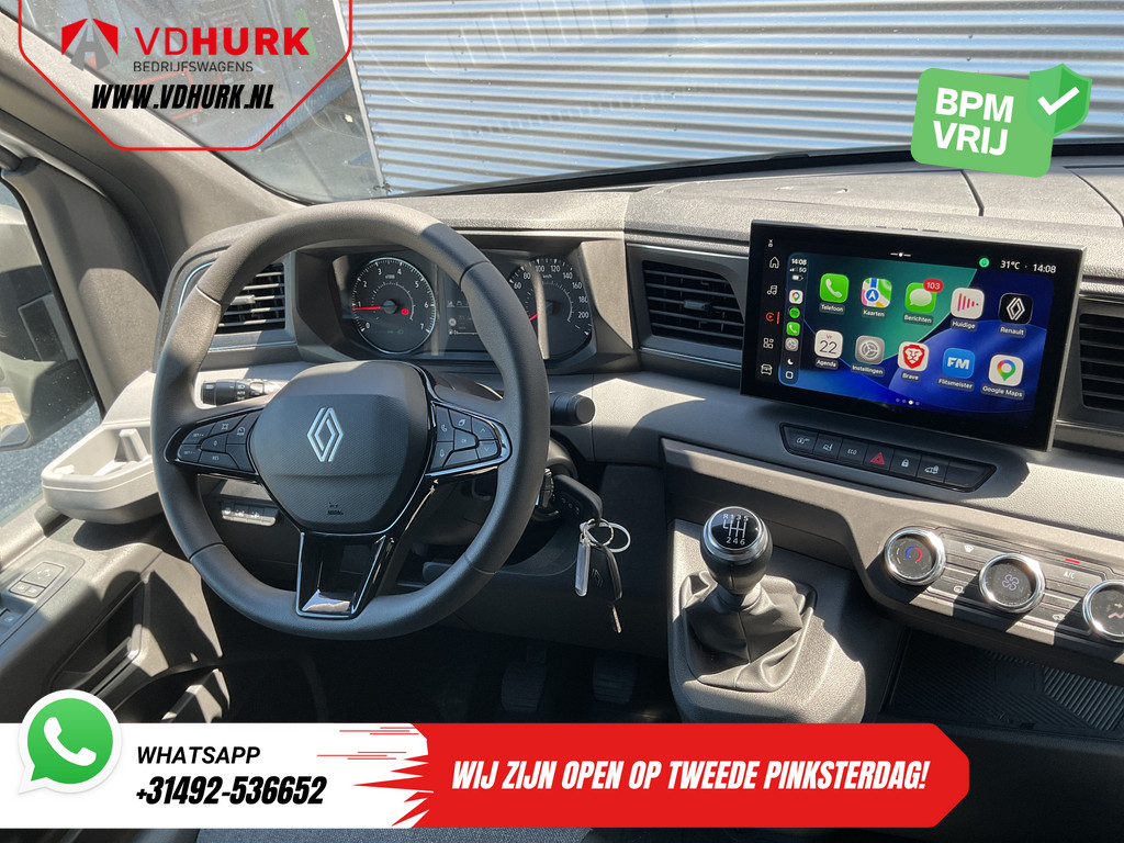 Renault Master Bestelbus 2.3 dCi 150 pk L3H2 LED/ Carplay/ 270Gr.Deuren/ Airco/ Camera/ Cruise/ PDC 12