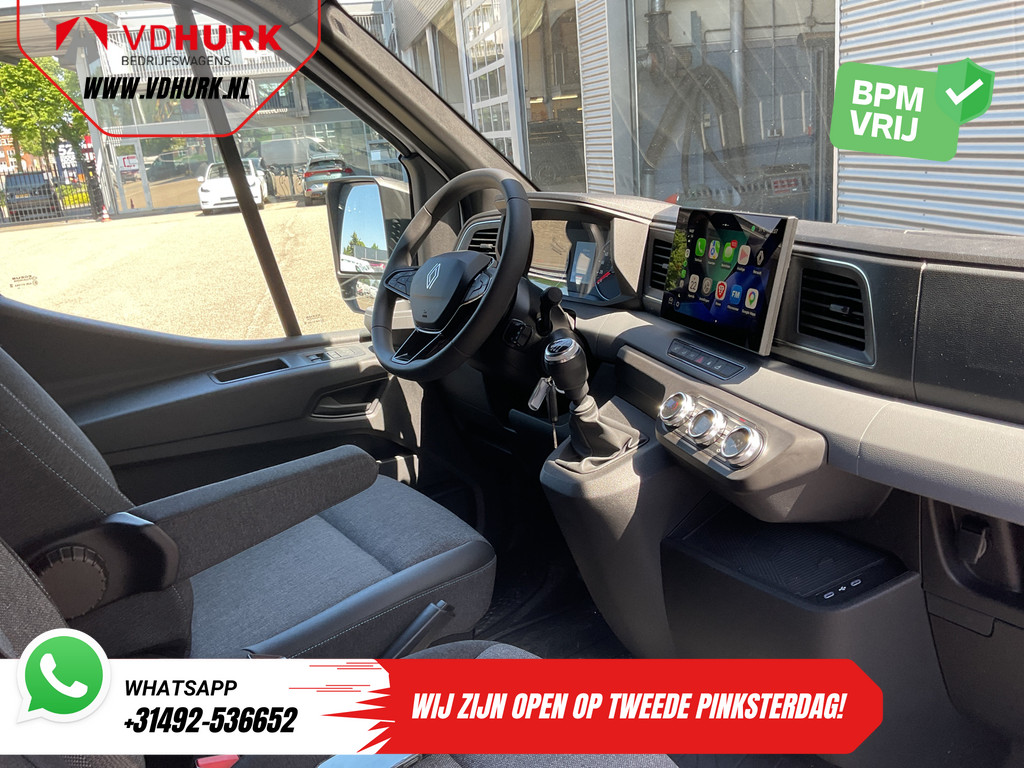 Renault Master Bestelbus 2.3 dCi 150 pk L3H2 LED/ Carplay/ 270Gr.Deuren/ Airco/ Camera/ Cruise/ PDC 2