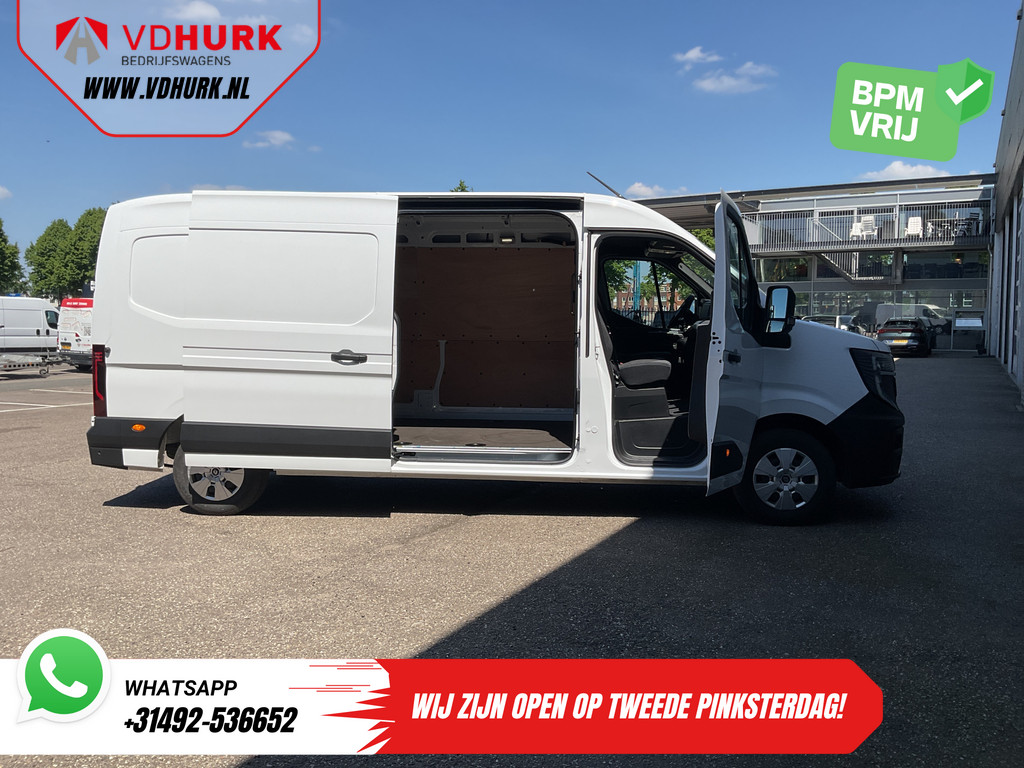 Renault Master Bestelbus 2.3 dCi 150 pk L3H2 LED/ Carplay/ 270Gr.Deuren/ Airco/ Camera/ Cruise/ PDC 4