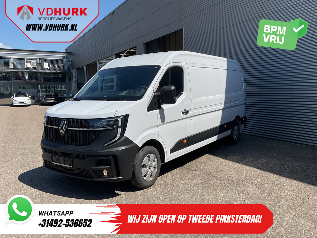Renault Master Bestelbus 2.3 dCi 150 pk L3H2 LED/ Carplay/ 270Gr.Deuren/ Airco/ Camera/ Cruise/ PDC 7