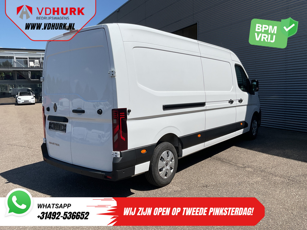 Renault Master Bestelbus 2.3 dCi 150 pk L3H2 LED/ Carplay/ 270Gr.Deuren/ Airco/ Camera/ Cruise/ PDC 8