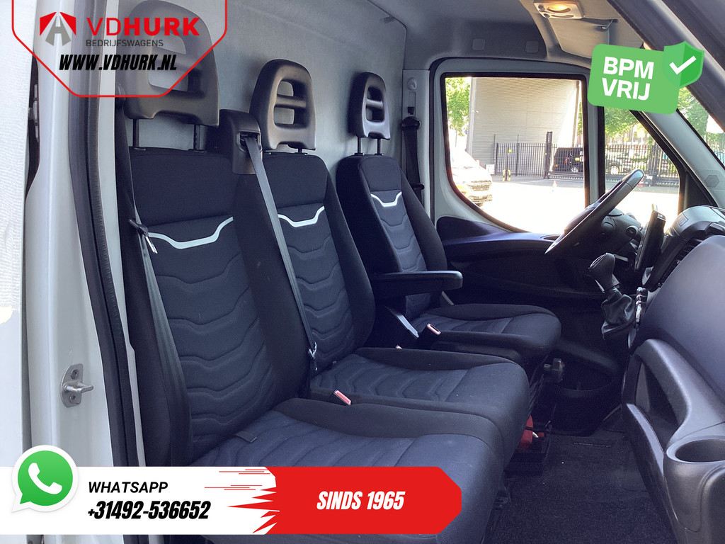 Iveco Daily Bestelbus 35S16V 2.3 155 pk Aut. L4H2 Gev.Stoel/ 3.5t Trekverm./ 270Gr.deuren/ Carplay/ Camera/ Climate/ Cruise 11