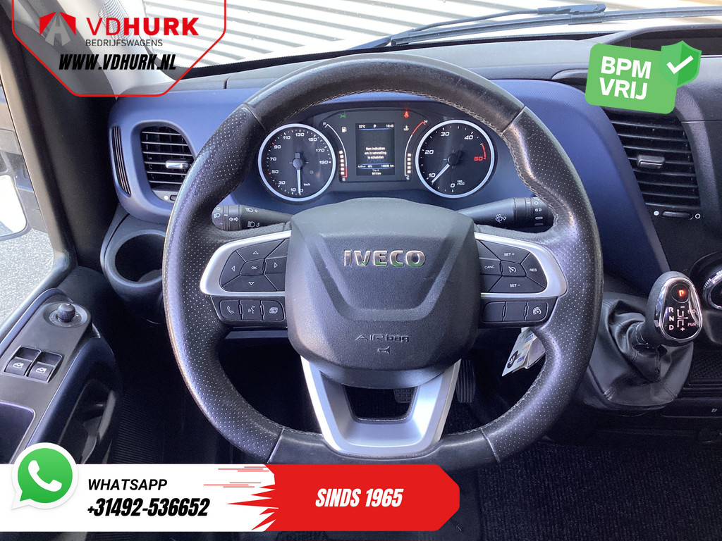 Iveco Daily Bestelbus 35S16V 2.3 155 pk Aut. L4H2 Gev.Stoel/ 3.5t Trekverm./ 270Gr.deuren/ Carplay/ Camera/ Climate/ Cruise 12