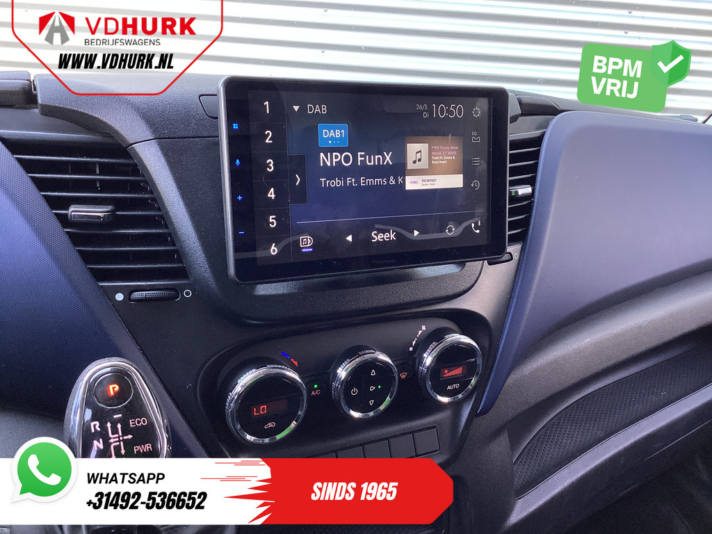 Iveco Daily Bestelbus 35S16V 2.3 155 pk Aut. L4H2 Gev.Stoel/ 3.5t Trekverm./ 270Gr.deuren/ Carplay/ Camera/ Climate/ Cruise 14