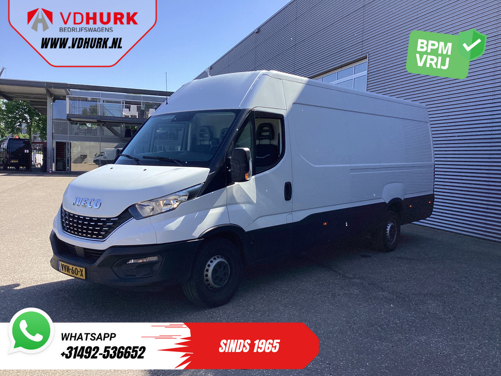 Iveco Daily Bestelbus 35S16V 2.3 155 pk Aut. L4H2 Gev.Stoel/ 3.5t Trekverm./ 270Gr.deuren/ Carplay/ Camera/ Climate/ Cruise 8