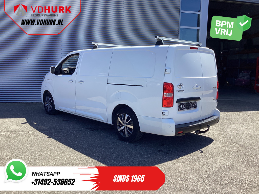 Toyota PROACE Electric Worker Bestelbus L3 75 kWh 345km WLTP 2x Schuifdeur/ LED/ Head-Up/ Snellader/ Keyless/ Stoelverw./ Carplay/ Navi/ Camera/ Climate/ PDC/ LMV/ Crui 1