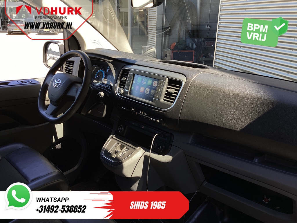 Toyota PROACE Electric Worker Bestelbus L3 75 kWh 345km WLTP 2x Schuifdeur/ LED/ Head-Up/ Snellader/ Keyless/ Stoelverw./ Carplay/ Navi/ Camera/ Climate/ PDC/ LMV/ Crui 11