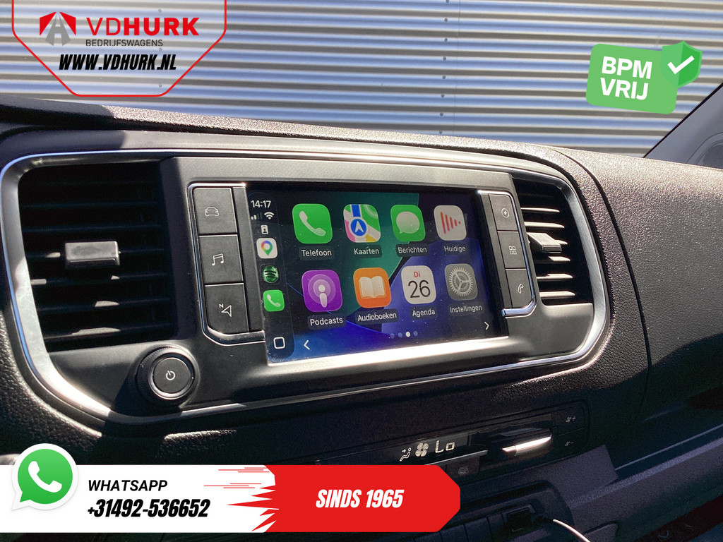 Toyota PROACE Electric Worker Bestelbus L3 75 kWh 345km WLTP 2x Schuifdeur/ LED/ Head-Up/ Snellader/ Keyless/ Stoelverw./ Carplay/ Navi/ Camera/ Climate/ PDC/ LMV/ Crui 15