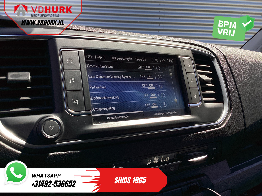 Toyota PROACE Electric Worker Bestelbus L3 75 kWh 345km WLTP 2x Schuifdeur/ LED/ Head-Up/ Snellader/ Keyless/ Stoelverw./ Carplay/ Navi/ Camera/ Climate/ PDC/ LMV/ Crui 20