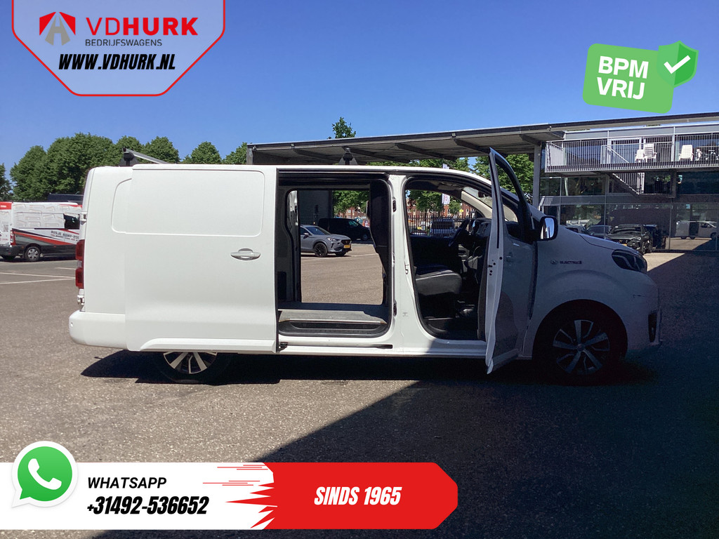 Toyota PROACE Electric Worker Bestelbus L3 75 kWh 345km WLTP 2x Schuifdeur/ LED/ Head-Up/ Snellader/ Keyless/ Stoelverw./ Carplay/ Navi/ Camera/ Climate/ PDC/ LMV/ Crui 5