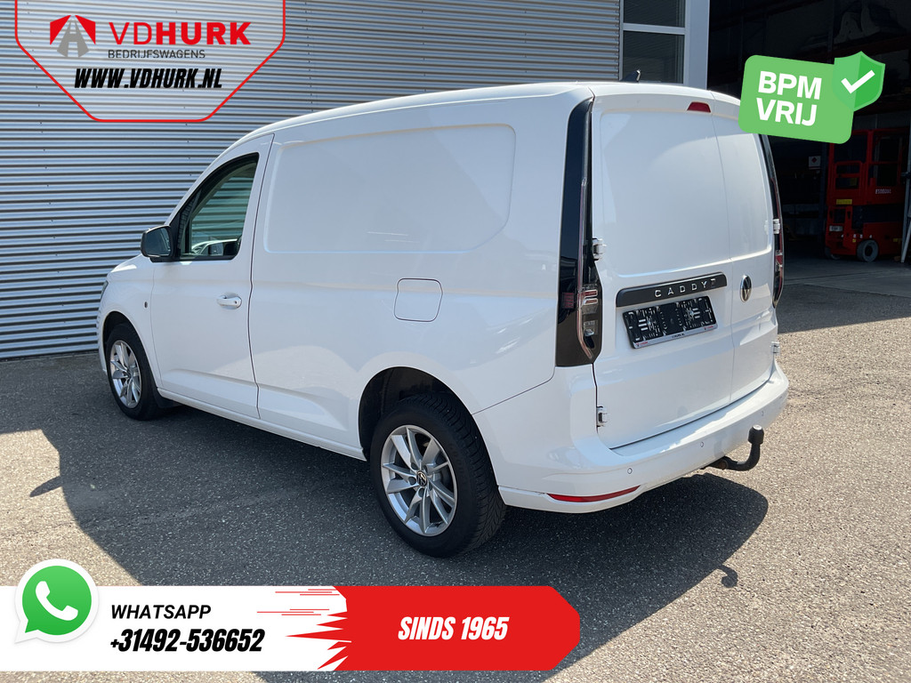 Volkswagen Caddy Cargo Bestelbus 2.0 TDI 125 pk DSG Aut. LED/ Adapt.Cruise/ Standkachel/ Carplay/ Stoelverw./ Airco/ Camera/ 16”LMV/ PDC/ Trekhaak 1