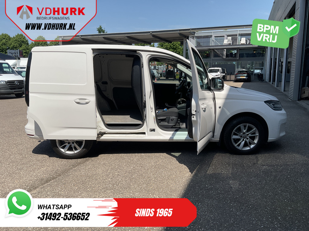 Volkswagen Caddy Cargo Bestelbus 2.0 TDI 125 pk DSG Aut. LED/ Adapt.Cruise/ Standkachel/ Carplay/ Stoelverw./ Airco/ Camera/ 16”LMV/ PDC/ Trekhaak 4