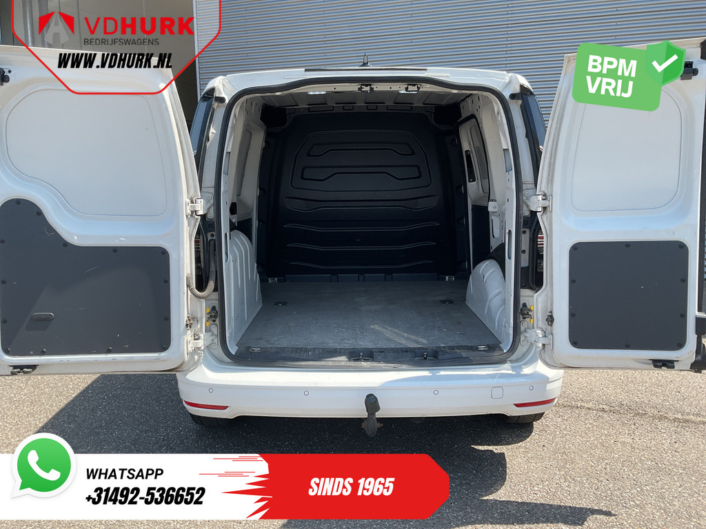 Volkswagen Caddy Cargo Bestelbus 2.0 TDI 125 pk DSG Aut. LED/ Adapt.Cruise/ Standkachel/ Carplay/ Stoelverw./ Airco/ Camera/ 16”LMV/ PDC/ Trekhaak 5