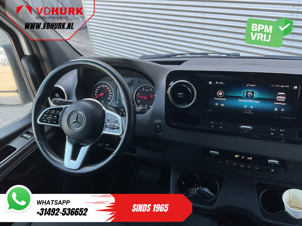 Mercedes-Benz Sprinter Bestelbus 316 2.2 CDI Aut. L2H2 LED/ Standkachel/ 10,25”MBUX/ Stoelverw./ 360 Camera/ Climate/ 270Gr.Deuren/ Navi/ Cruise/ 17”LMV/ PDC/ Tr 12