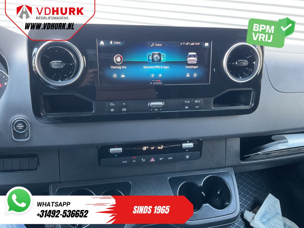 Mercedes-Benz Sprinter Bestelbus 316 2.2 CDI Aut. L2H2 LED/ Standkachel/ 10,25”MBUX/ Stoelverw./ 360 Camera/ Climate/ 270Gr.Deuren/ Navi/ Cruise/ 17”LMV/ PDC/ Tr 13