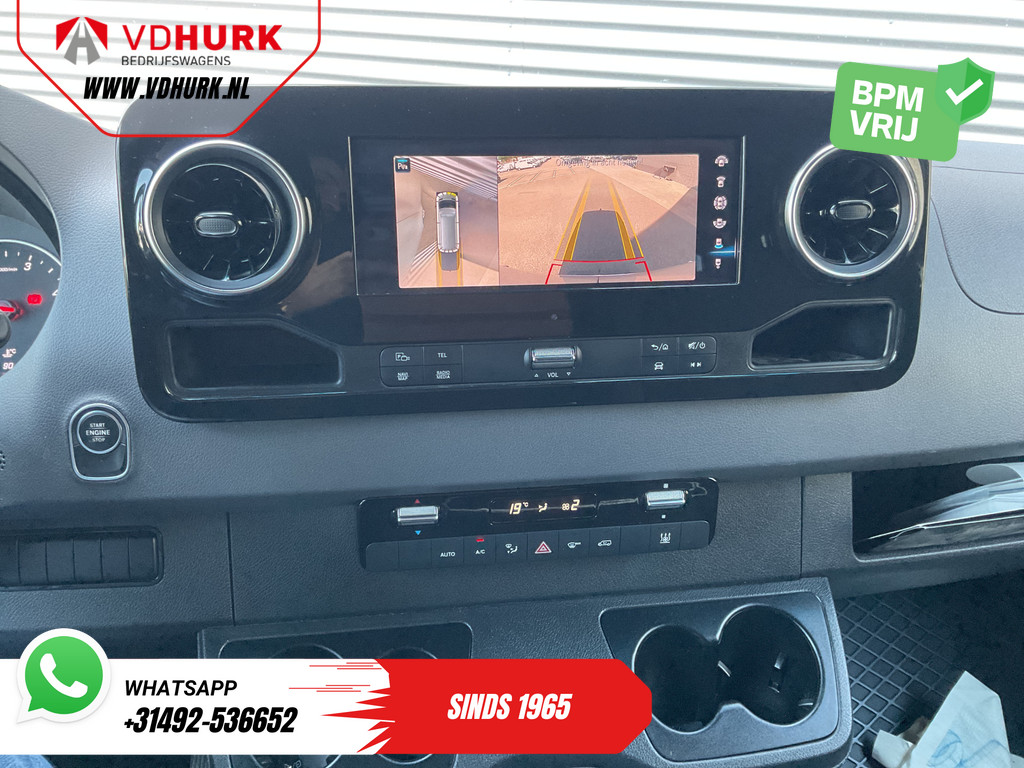 Mercedes-Benz Sprinter Bestelbus 316 2.2 CDI Aut. L2H2 LED/ Standkachel/ 10,25”MBUX/ Stoelverw./ 360 Camera/ Climate/ 270Gr.Deuren/ Navi/ Cruise/ 17”LMV/ PDC/ Tr 14