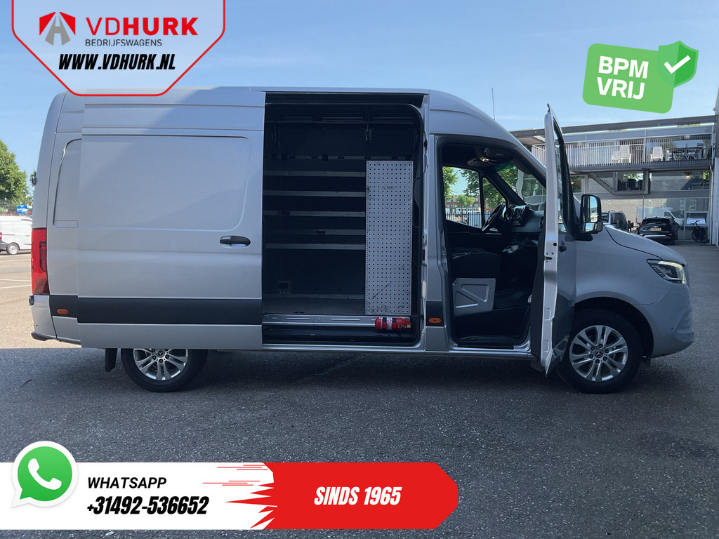 Mercedes-Benz Sprinter Bestelbus 316 2.2 CDI Aut. L2H2 LED/ Standkachel/ 10,25”MBUX/ Stoelverw./ 360 Camera/ Climate/ 270Gr.Deuren/ Navi/ Cruise/ 17”LMV/ PDC/ Tr 4