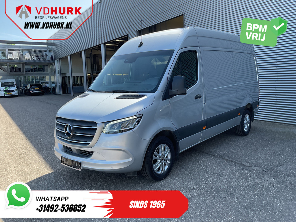 Mercedes-Benz Sprinter Bestelbus 316 2.2 CDI Aut. L2H2 LED/ Standkachel/ 10,25”MBUX/ Stoelverw./ 360 Camera/ Climate/ 270Gr.Deuren/ Navi/ Cruise/ 17”LMV/ PDC/ Tr 8