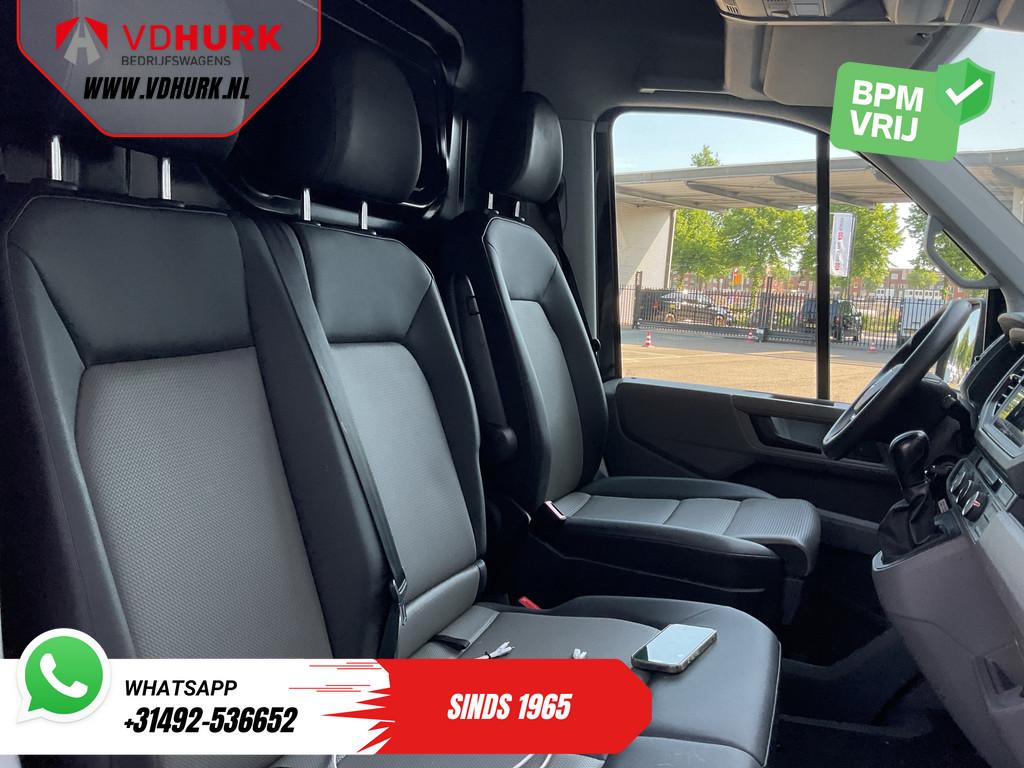 Volkswagen Crafter Bestelbus 2.0 TDI 180 pk DSG Aut. L3H3 Carplay/ Gev.Stoel/ 270Gr.Deuren/ Navi/ Imperiaal+Ladder/ Camera/ Cruise/ PDC 10