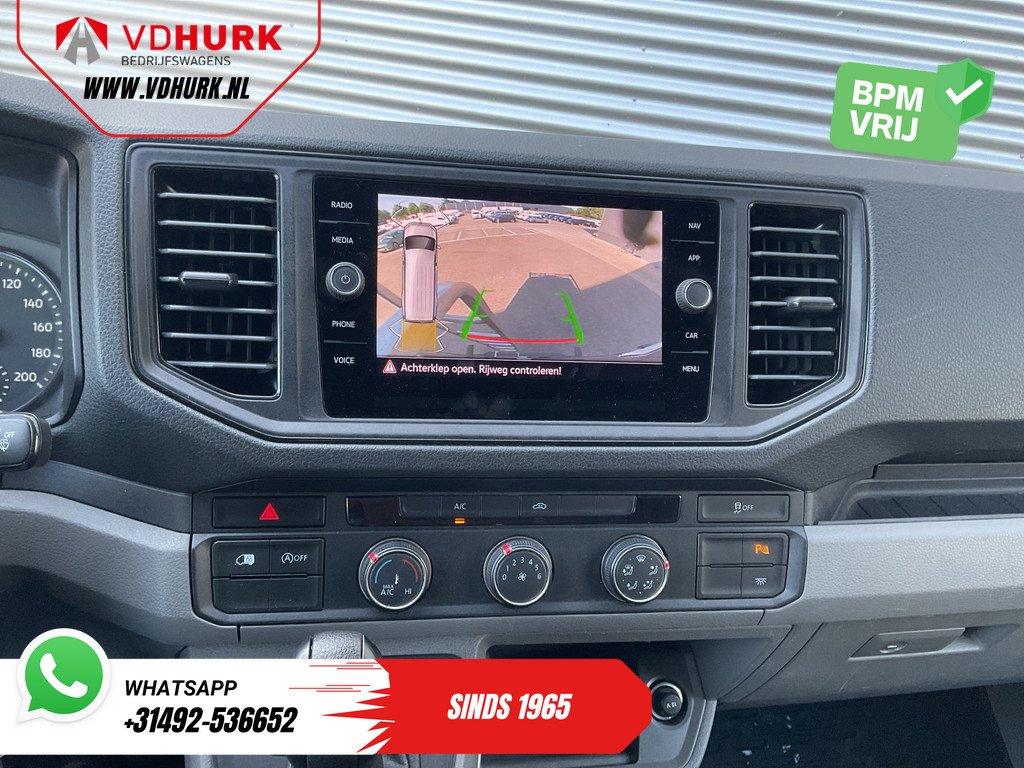 Volkswagen Crafter Bestelbus 2.0 TDI 180 pk DSG Aut. L3H3 Carplay/ Gev.Stoel/ 270Gr.Deuren/ Navi/ Imperiaal+Ladder/ Camera/ Cruise/ PDC 13