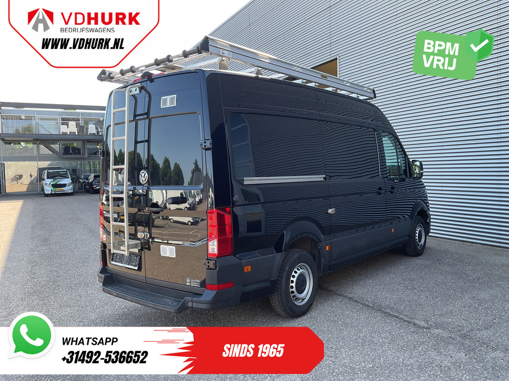 Volkswagen Crafter Bestelbus 2.0 TDI 180 pk DSG Aut. L3H3 Carplay/ Gev.Stoel/ 270Gr.Deuren/ Navi/ Imperiaal+Ladder/ Camera/ Cruise/ PDC 8